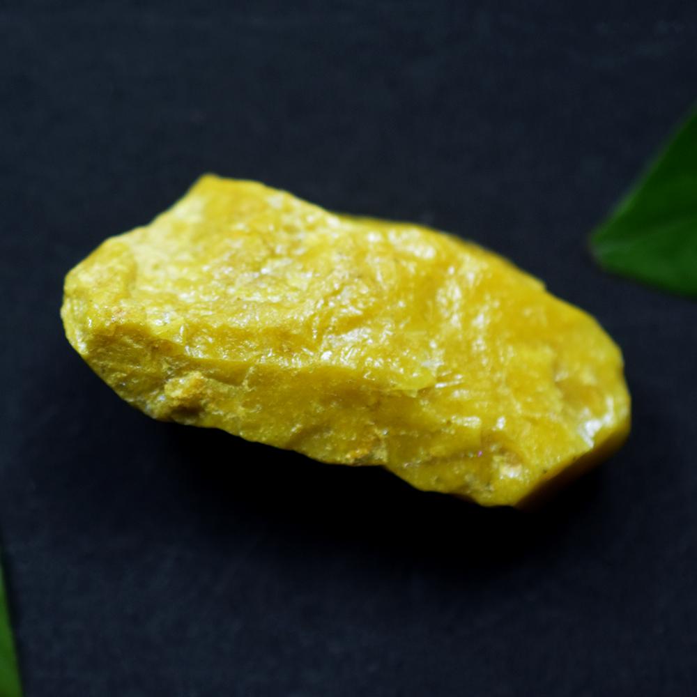 Erstaunlicher natürlicher gelber Saphir Rohware 159,23 Karat loser Edelstein ZERTIFIZIERT