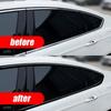 10/7/5/3cm Car Sticker Matte Black Vinyl Wrap Film Car Modification Film Car Interior Decorative Stripe Color Changing Film Tape