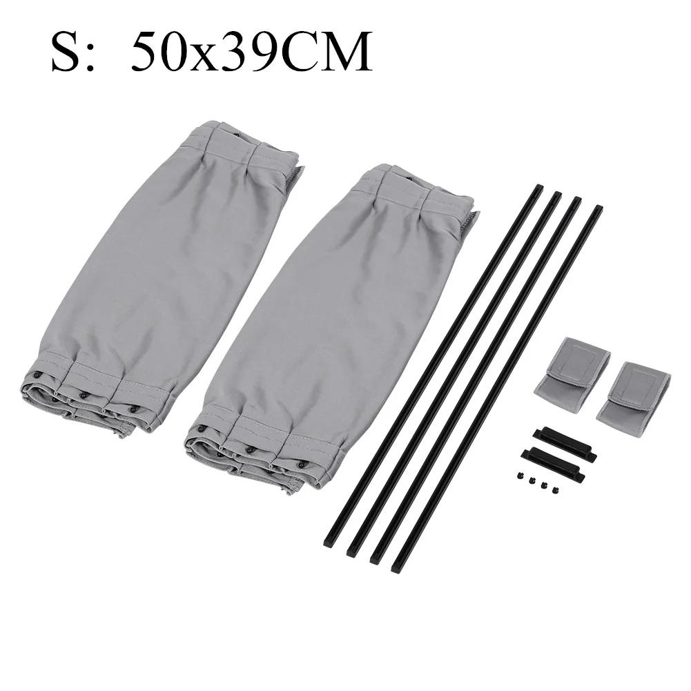 2Pcs Universal Car Side Window UV Protection Curtain Sun Shade Vehicle Slidable Retractable Window Shield for Sedan SUV 2024 New