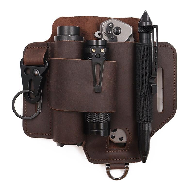 Tactical  Outdoor Survival EDC Organizer for Flashlight, Knife, Multi-Tool, Hunting Gear