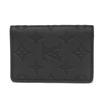 Used Organizer De Poche M62899 7946 (12564) Current LV Logo Black RFID Unused Monogram Shadow Noir Men's from Japan
