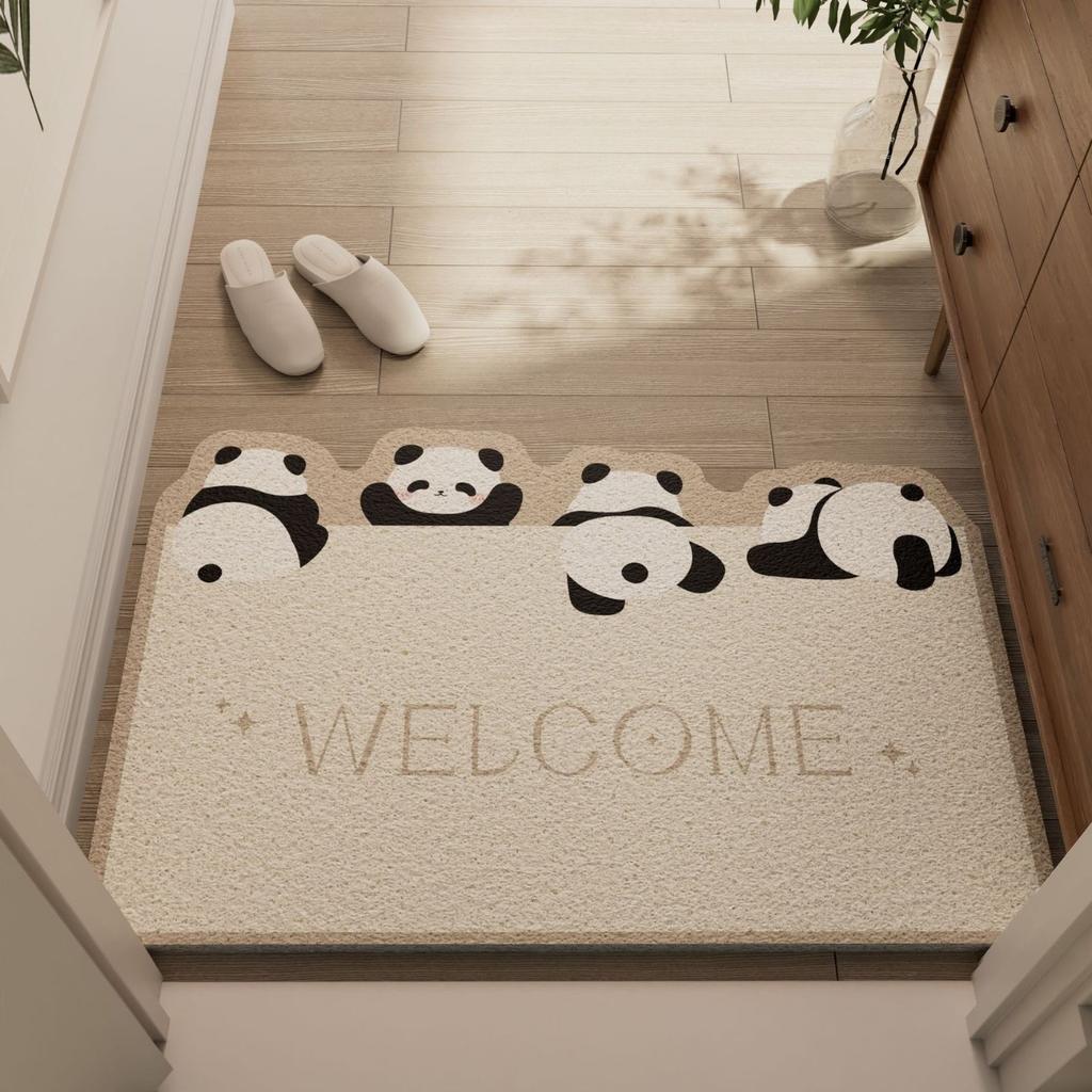 Light Luxury Home Floor Mat Door Entry Floor Mat Can Be Cut Silk Ring Floor Mat, Dirt-Resistant And Easy To Take Care Of Floor Mat Non-Slip Mat