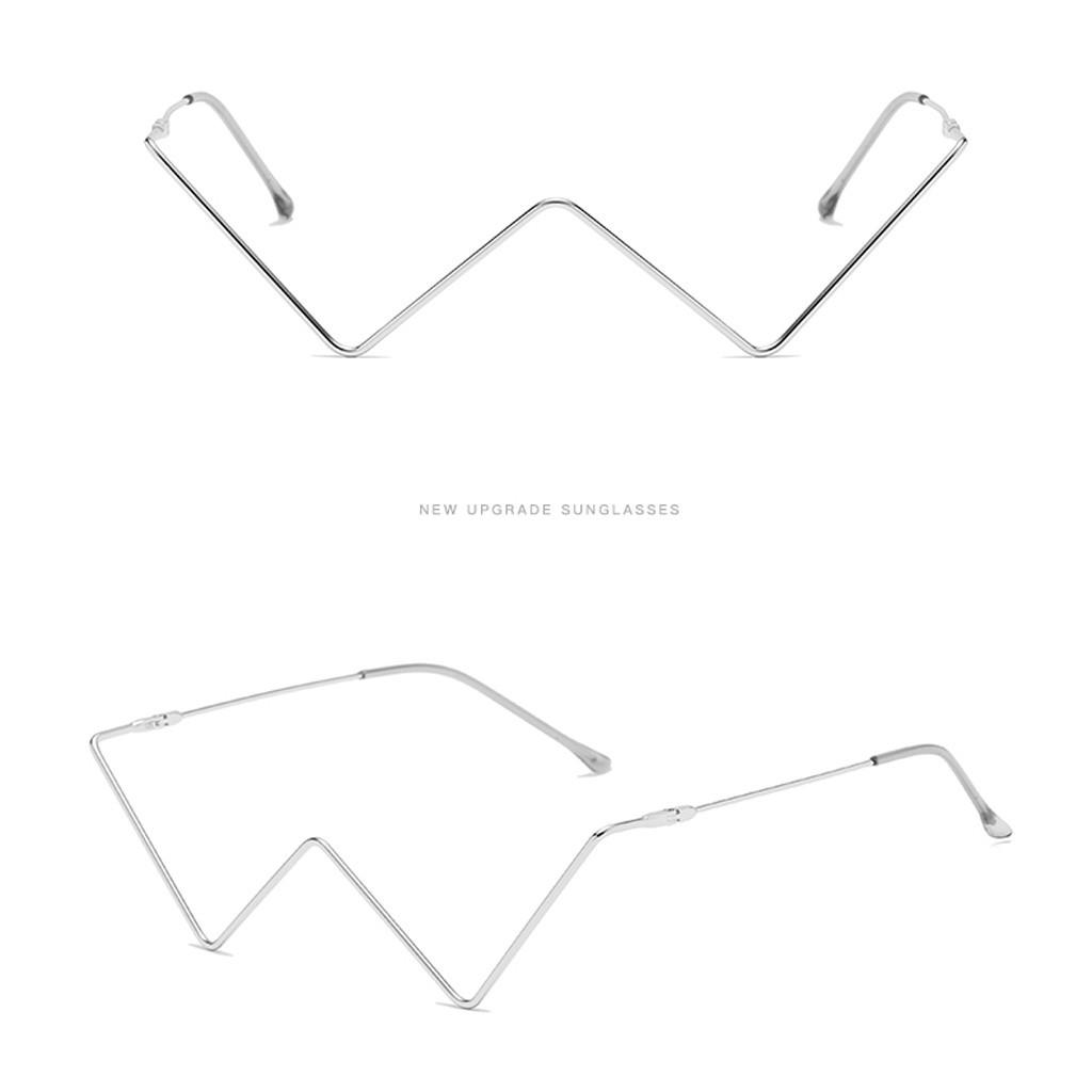 Irregular Shape Retro Glasses Eyewear Vintage Unisex Glasses Frame Accessory