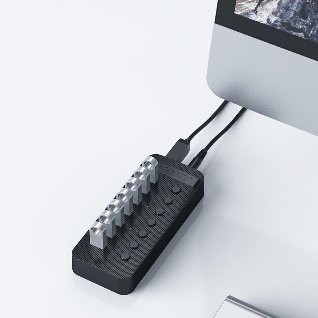 CT2U3-13AB Hub with 13x USB-A Switches - Black