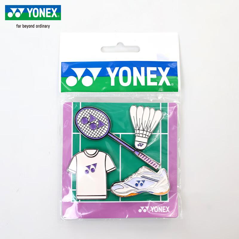 YONEX Badminton Pin & Badge Set
