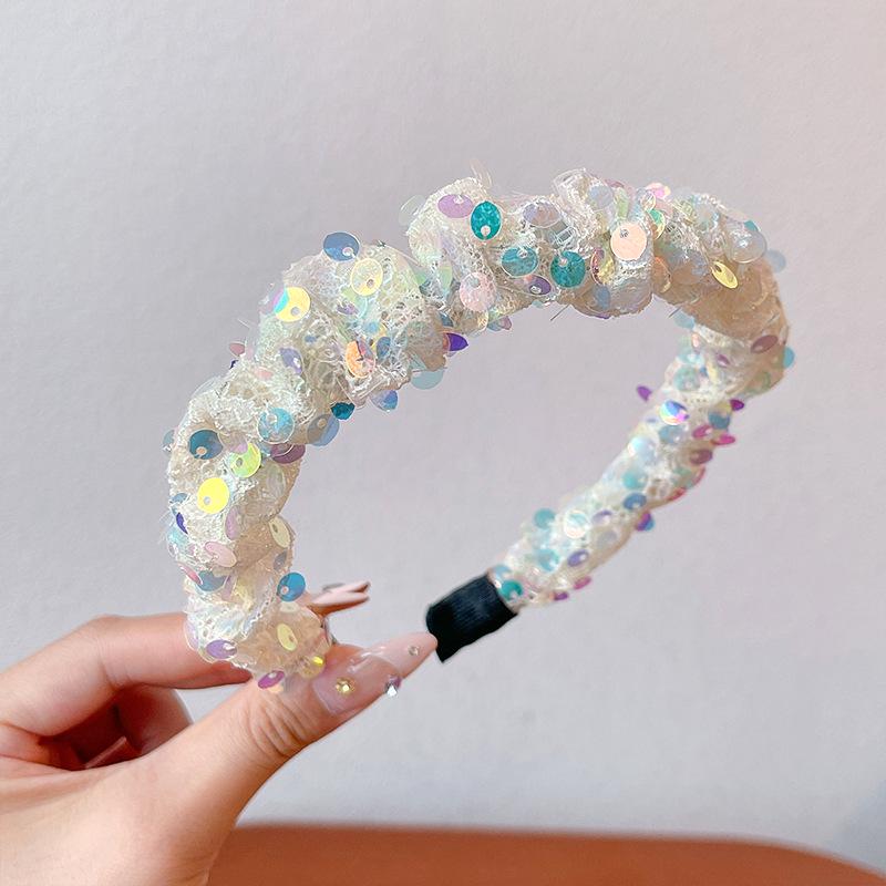 2024 Korean Green Headband & Hairpin for Girls - Trendy Douyin Style High-Value Headdress for Kids