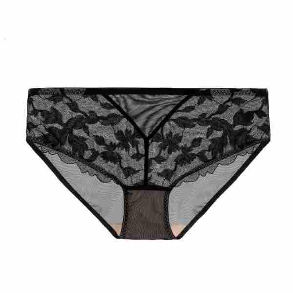 Big U Ultra-Thin Lace Bunny Ears Backless Wire-Free Comfortable French Bra