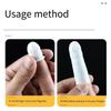 80 Stück/Set Medizinische Gummi Fingerlinge Einwegstöpsel Medizin Einzel-Fingerkopfschutz Vaginaluntersuchung Unsteril Schutzhandschuhe