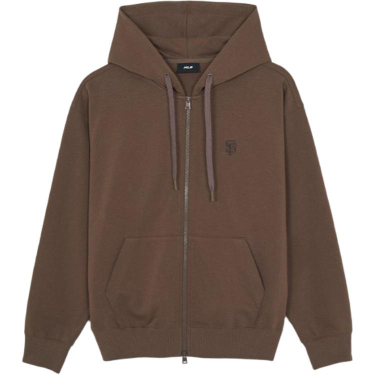 MLB Sweatshirts Unisex Brown Hooded Moderate 3ATRB0161-14BRS S