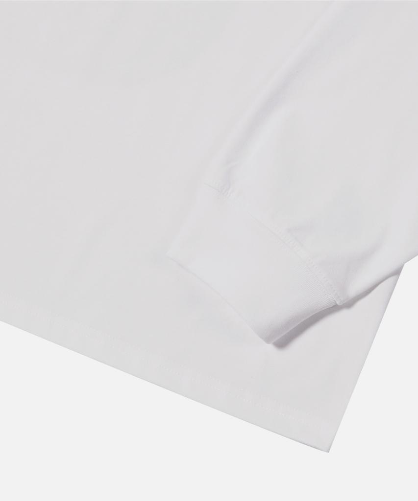 Peongkeupeijeu Ascii Ball L/S Tee Off White