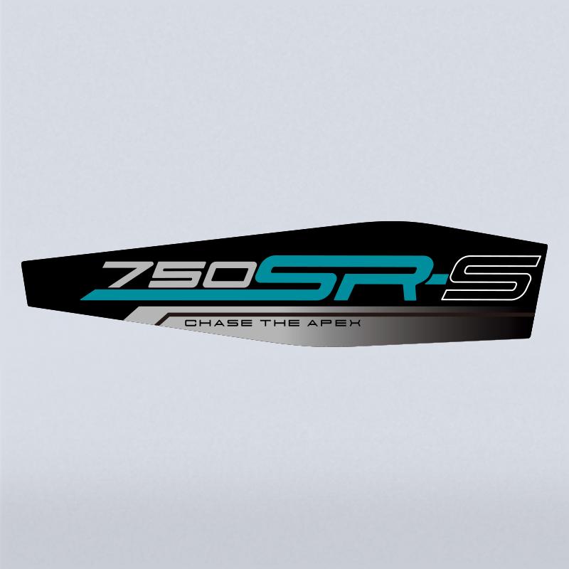 For 2025 CFMOTO 750SR-S Fixed Wing Stickers 3M Adhesive High-Density Vinyl Precision-Cut Anti-Slip Mod Parts