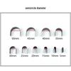 U-Shaped & C-Shaped Leather Belt Tail Punch Die-Cutting Tool for DIY Watch Strap & Leather Goods