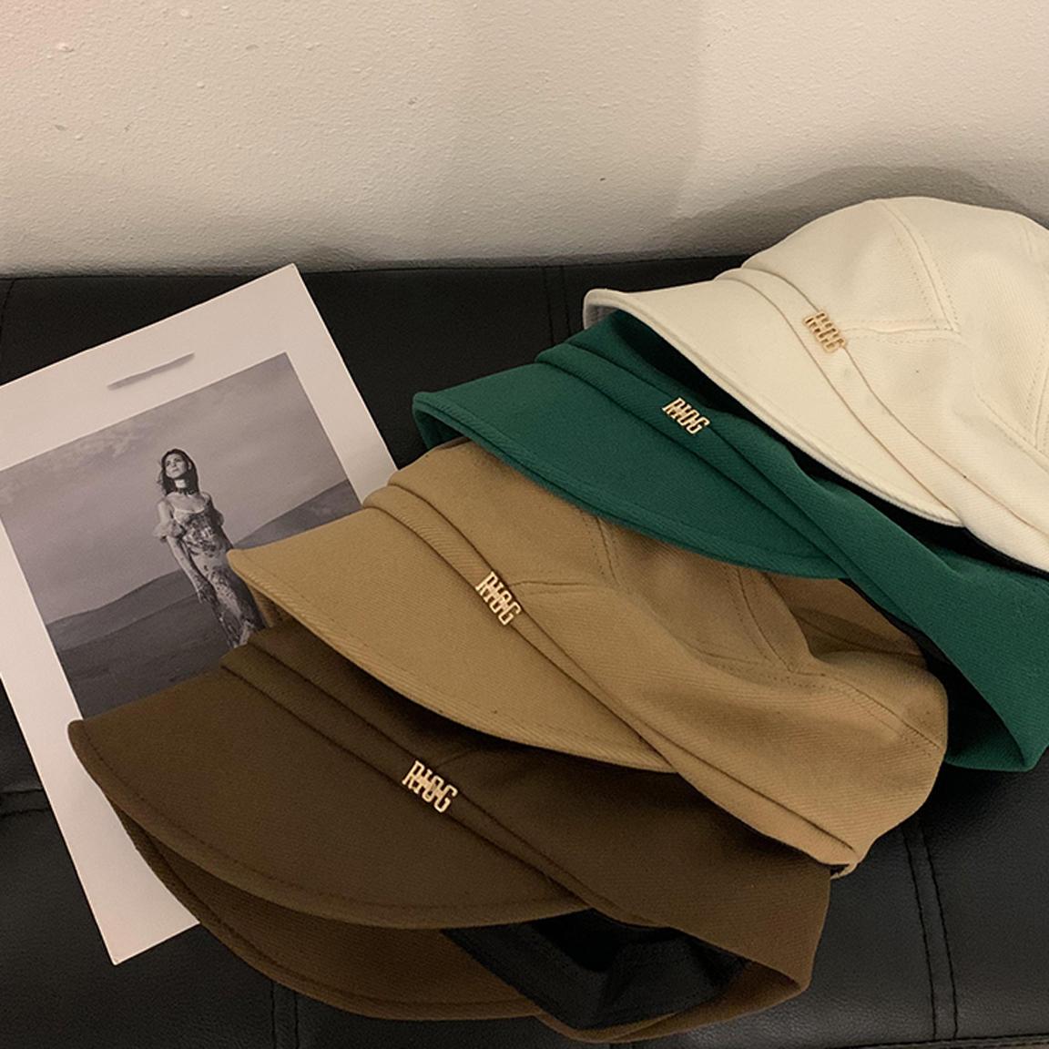 

New Women Newsboy Cabbie Beret Cap Cotton Soft Hat for Women Girls Warm Windproof Newsboy Hats Detective Hat with Brim