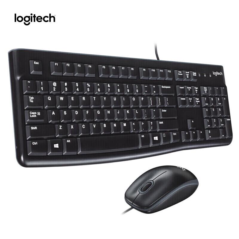 Logitech MK120 Wired Keyboard and Mouse Combo