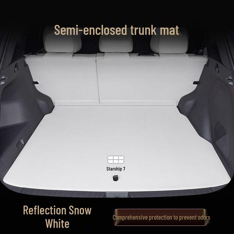 Galaxy Starship 7EM-i Trunk Mat: Full-Coverage Interior Modification Accessory