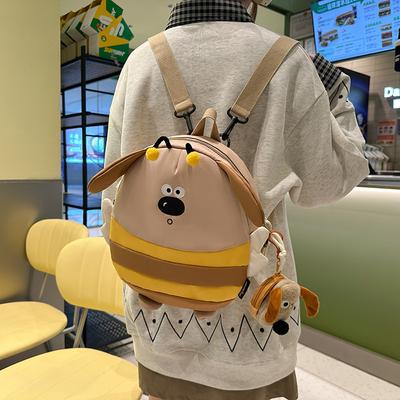 School Bag Japanese Cute High-value Backpack New Cartoon Versatile School Bag Soft Girl Student Class Spring Outing Light Backpack