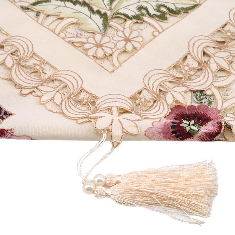 1ks Table Runner ubrus pro party květinové stoly dekorace svatební polyester