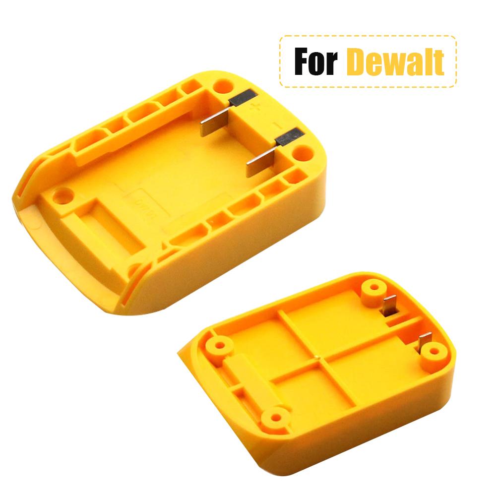 1PC DIY Battery Adapter Converter Base Charging Head Shell for Makita for DeWalt for Milwaukee 18V Lithium Battery Connector