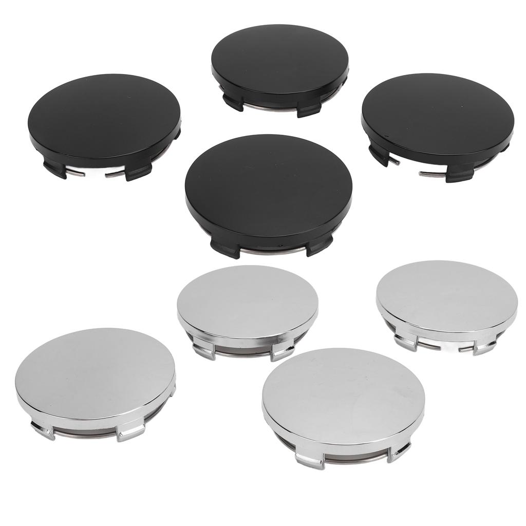 4PCS 60mm Car Wheel Center Hub Cap with Iron Stylish Wheel Tyre Center Rim Hub Cover