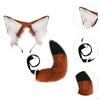 Cat Ears and Tail Set Vivid Halloween Costume Accessories for Stage Performance