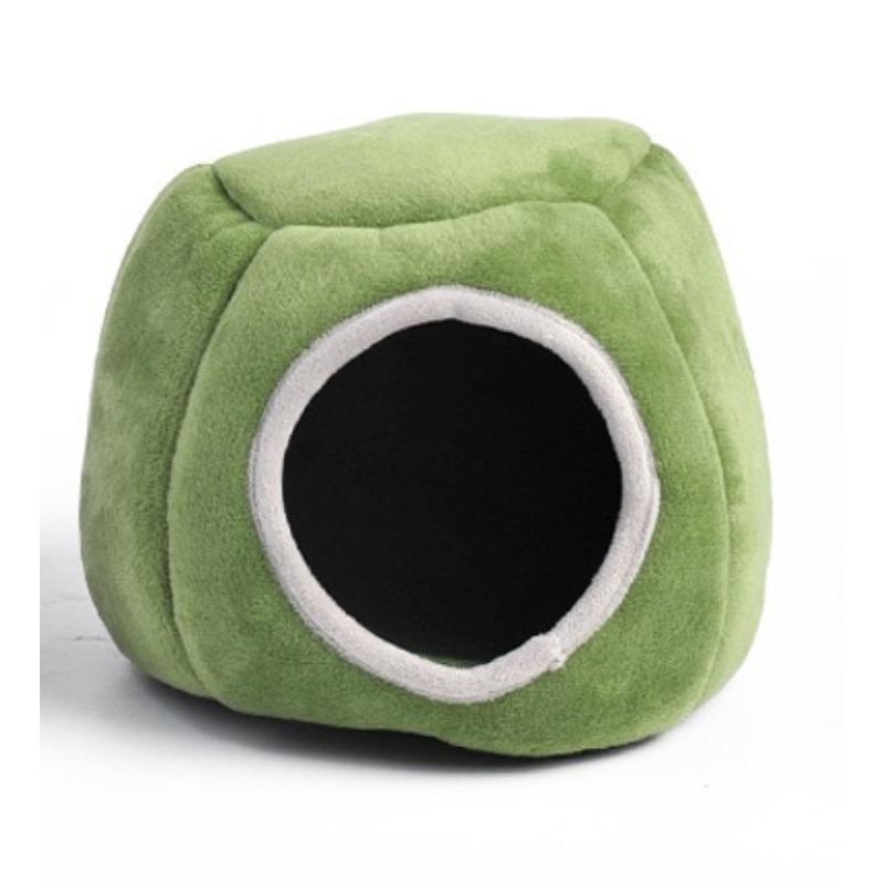 

Hamster Cotton Nest Windproof and Warm Hedgehog Dutch Pig General Semi Enclosed Simple Soft and Comfortable Hamster Pet Supplies