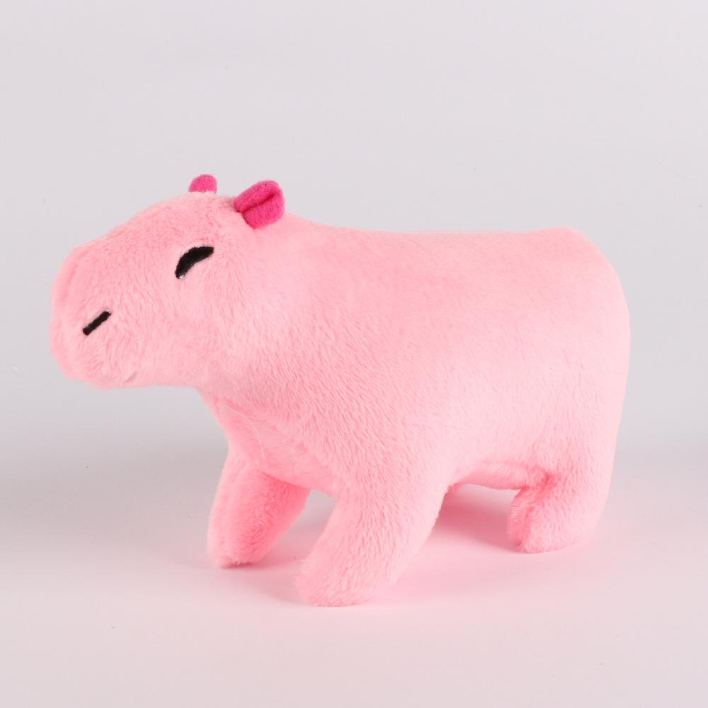 Kawaii Simulation Capybara Plush Toys Mother-Child Water Guinea Pig Five-Piece Soft Animal Doll For Boys And Girls Birthday Gift