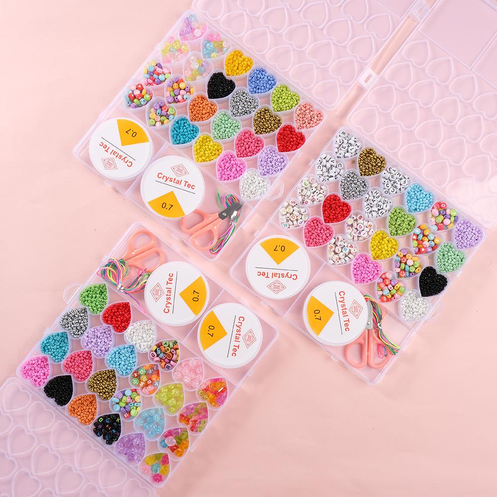 Children, Children'S Handmade Beaded Educational Toys, Bracelets, Necklaces, Beaded Diy Accessories