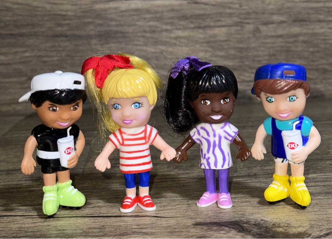 

[USED] 1997 Dairy Queen Meal Toy Figures Rare Complete Set