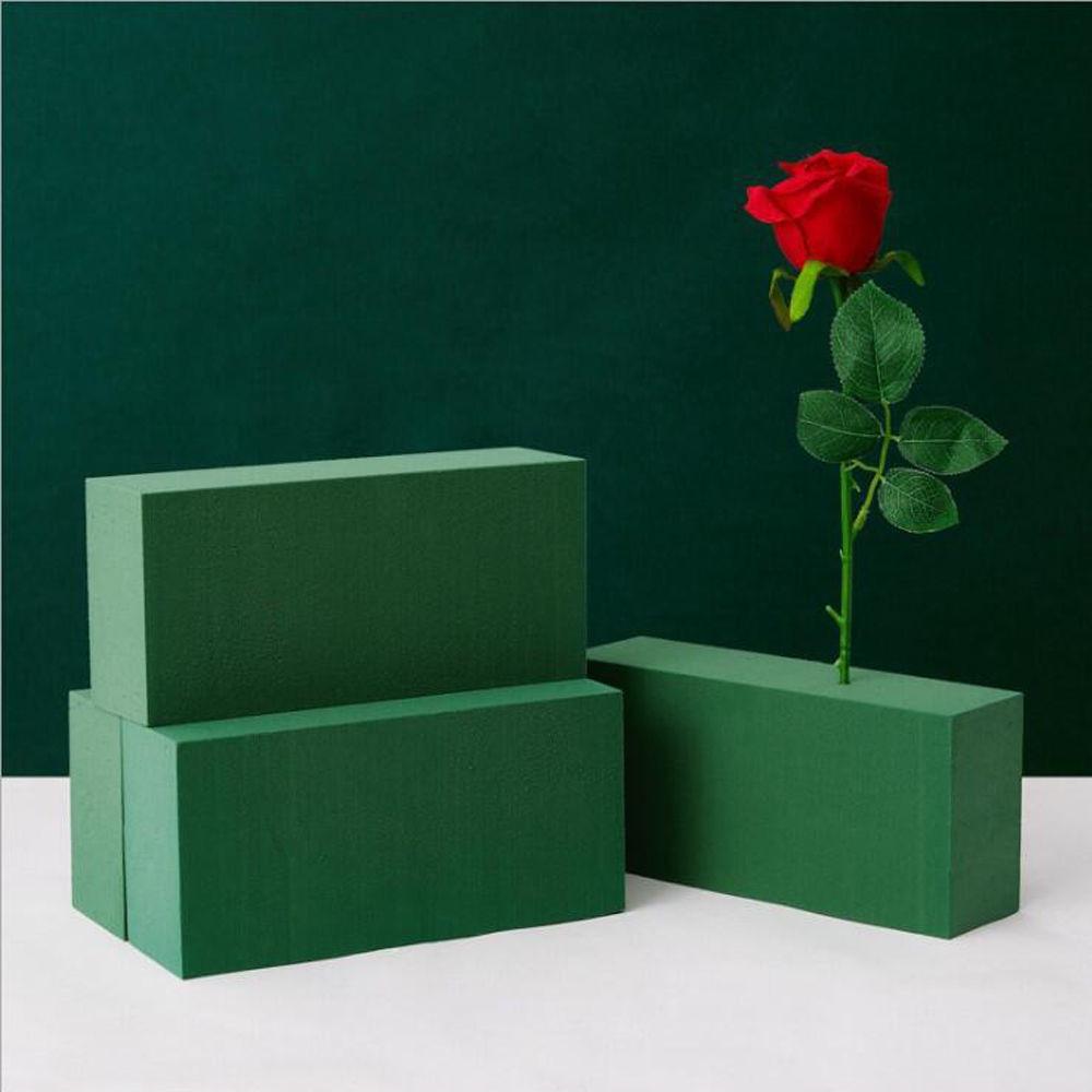 Blocchi di Spugna Floreale ad Alta Densità: Inserti Assorbenti per Confezionamento Fiori Freschi e Articoli da Giardinaggio.