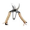 Mikikajiya Village Type A Pruning Genuine Leather TS096 Shears, 7-inch, Gold-Sealed, Wrapped,