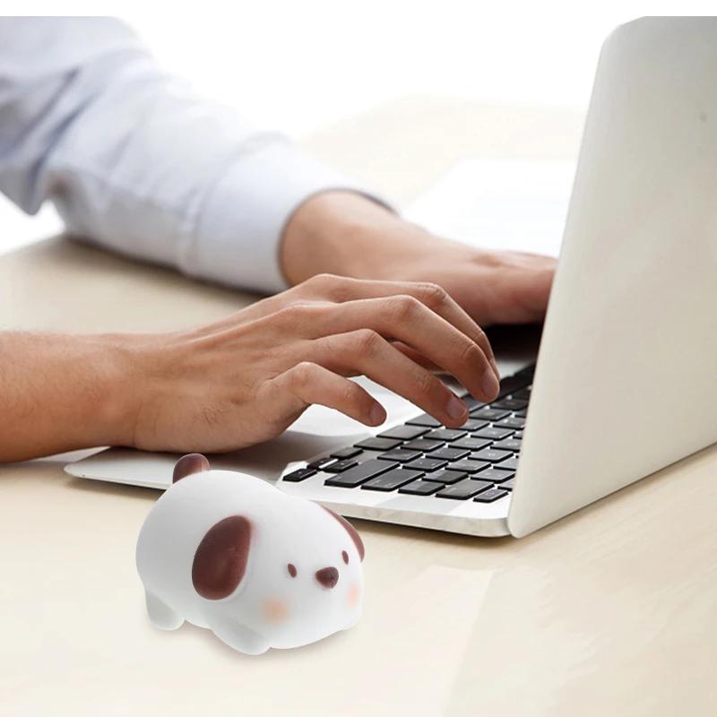 Cute Pink Pig Squishy Toy, Slow Rebound Stress Relief, Soft Animal Fidget for Kids Adults