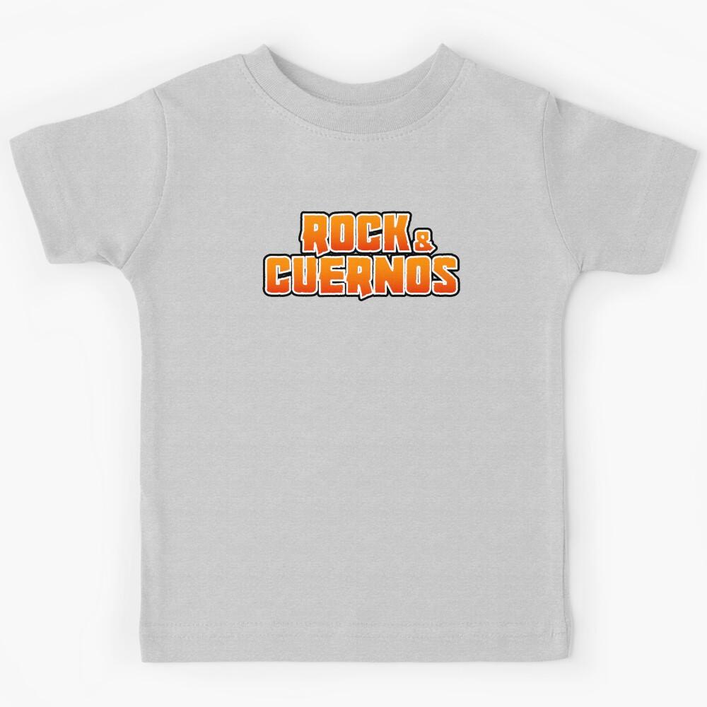 Rock and Horns rock music video channel Kids T-Shirt 160