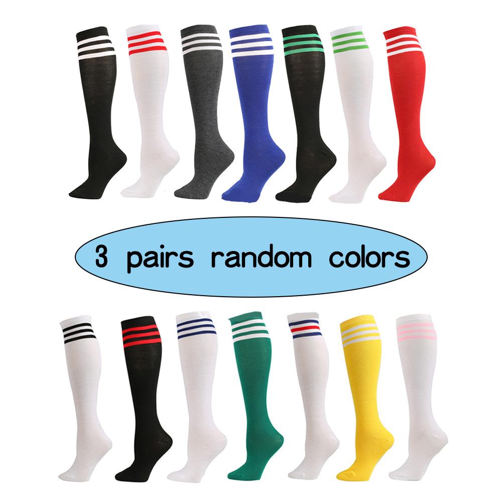 1/5 Pairs Adult Child Football Socks Soccer Baseball Stockings Man Women Training Wear-resistant Running Sports Futsal Long Sock