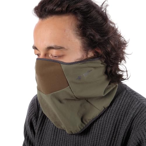 Foxfire Octalino Hide Neck Warmer, Black, F