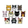 Calico Cat Cartoon Brooch - Cute Backpack Decoration & Fashion Metal Badge
