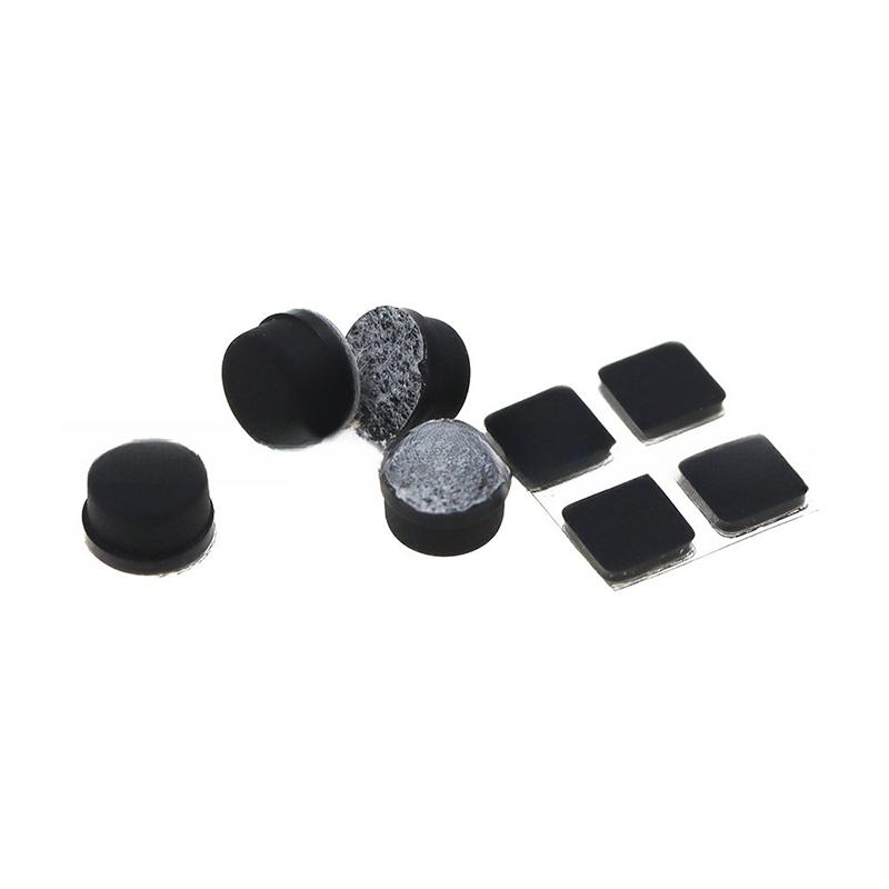 

1Set Universal Foot Pad Screw Plug For 3Ds Xl Console Screw Rubber Feet Cover For 3Dsll Front Back Lcd Screen Screws Hole Cover чёрный