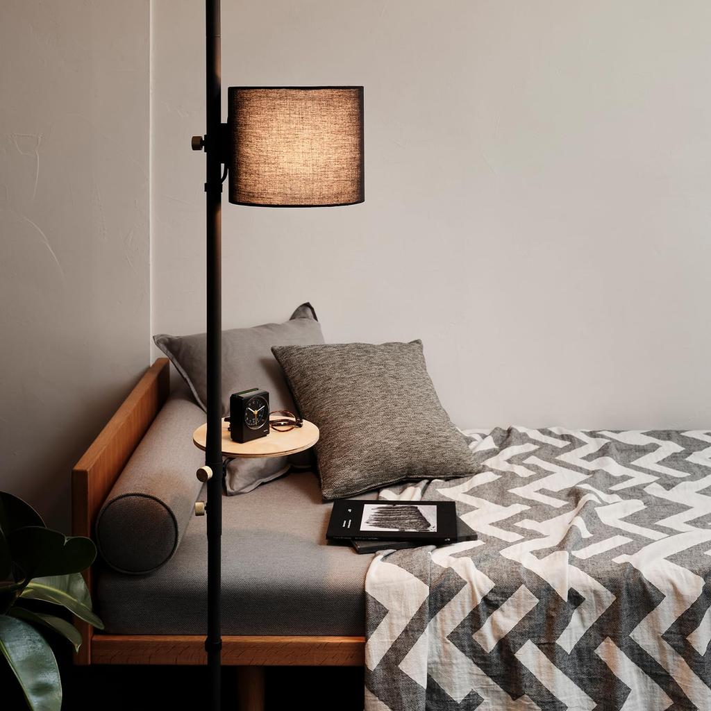 DRAW A LINE 026 Fabric Lamp, Black, Vertical Only, Compatible with 001002003, D-FB-BK