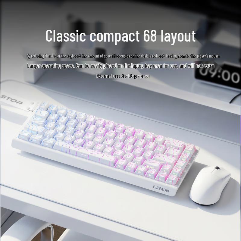Qianxingzhe F68 Three-mode Keyboard & Mouse Combo