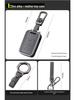 Volvo E-model Elephant Grey Car Key Pouch