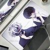 Black White Anime Desk Mat Tokyo Ghoul Mousepad Kaneki Ken Computer Gamer Non-slip Mouse Pad HD XXL PC Keyboard Desk Pad Playpad