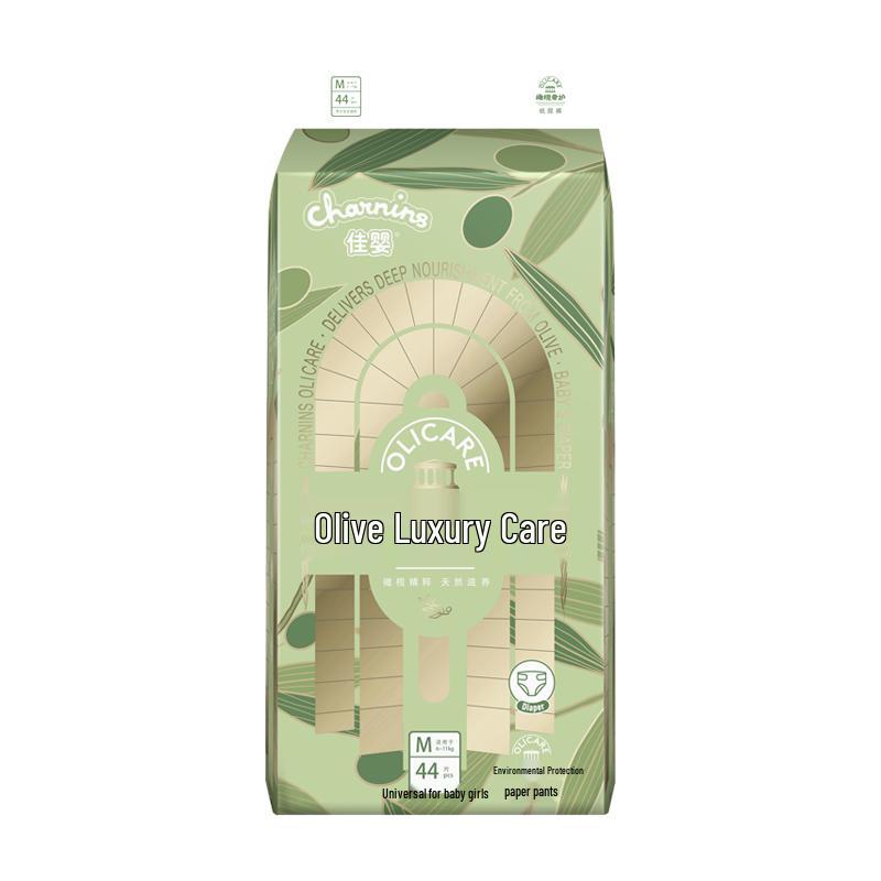 Jiaying Olive Роскошный уход Ультратонкие детские подгузники
