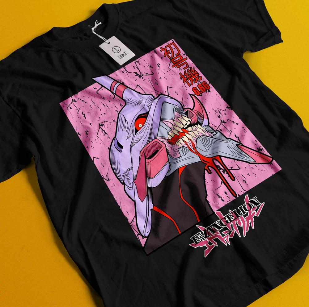 Neon Genesis Evangelion TShirt Eva Shirt Asuka Tshirt Ayanami Tee Mari Misato S