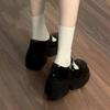 Thick-soled heightened high-heeled Mary Jane small leather shoes women's 2025 spring and summer new fashion British style jk shoes uniform shoes