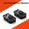 2PCS Universal Led Work Light Pods Mounting Bracket With Wrenches For Off Road Truck Adjustable Ditch Light Brackets Hood Mount