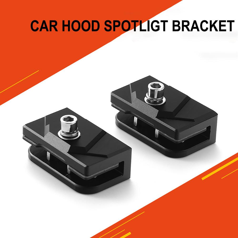 2PCS Universal Led Work Light Pods Mounting Bracket With Wrenches For Off Road Truck Adjustable Ditch Light Brackets Hood Mount