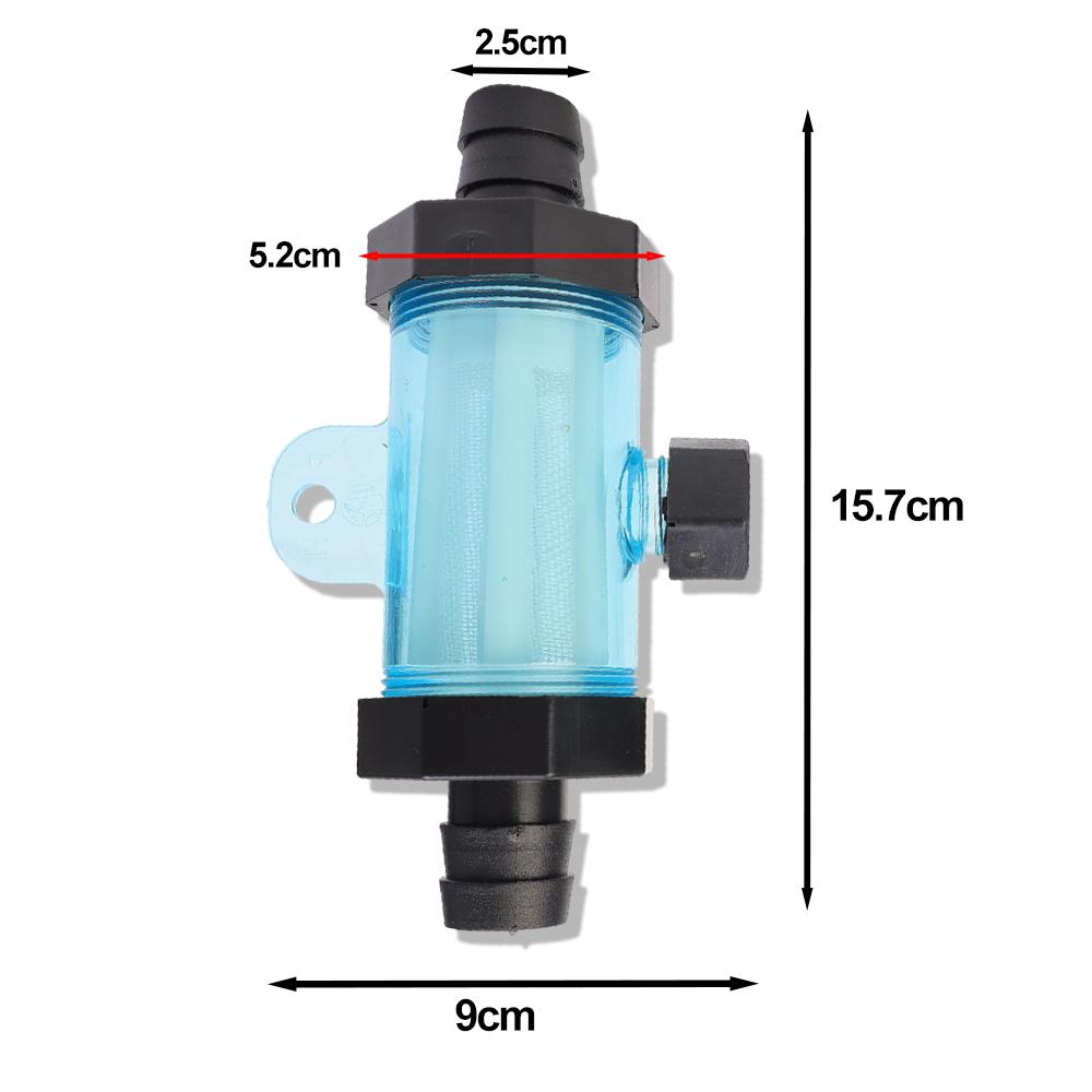 8/10/20/25mm Truck Drencher Filter Cup Auto Brake Strainer Nylon Screen Water Purifier Water Hose Filter Lorry Drencher Parts