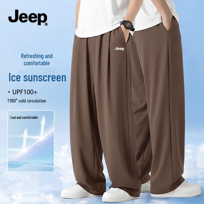 JEEP Men s Summer Ice Silk Quick Dry Casual Pants XL