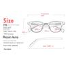 1 Pack Square Glasses Men's Retro Anti-Blue Light Computer Glasses Reading and Gaming Glasses Travel Fashion Women's Glasses