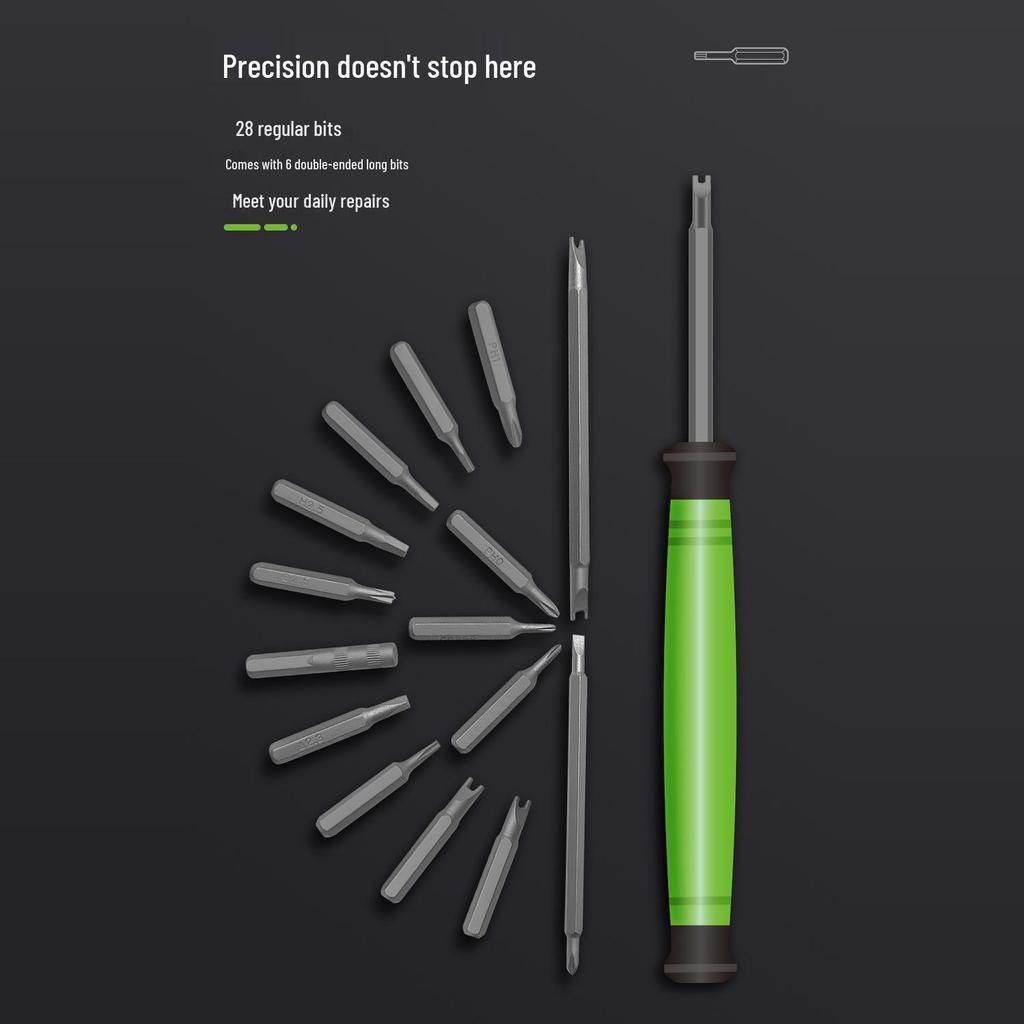 Zestaw wkrętaków: 7-w-1 Narzędzie Precyzyjne Torx i Phillips do Napraw