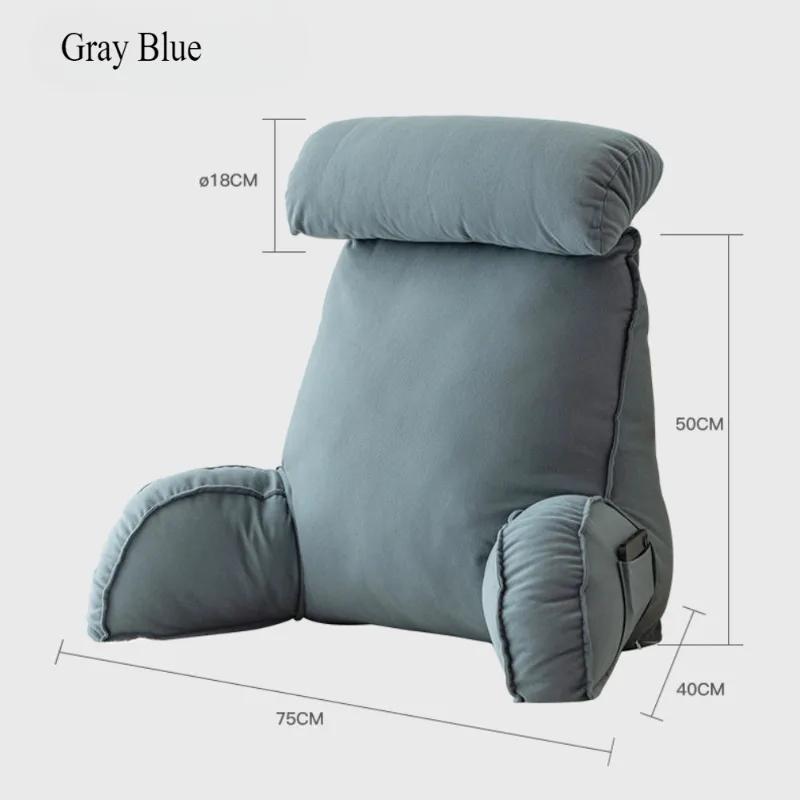 Headboard Pillow Reading Large Bolster Backrest Positioning Support Body Wedge Sleeping Pillow for Bed Headboar Home Accessories